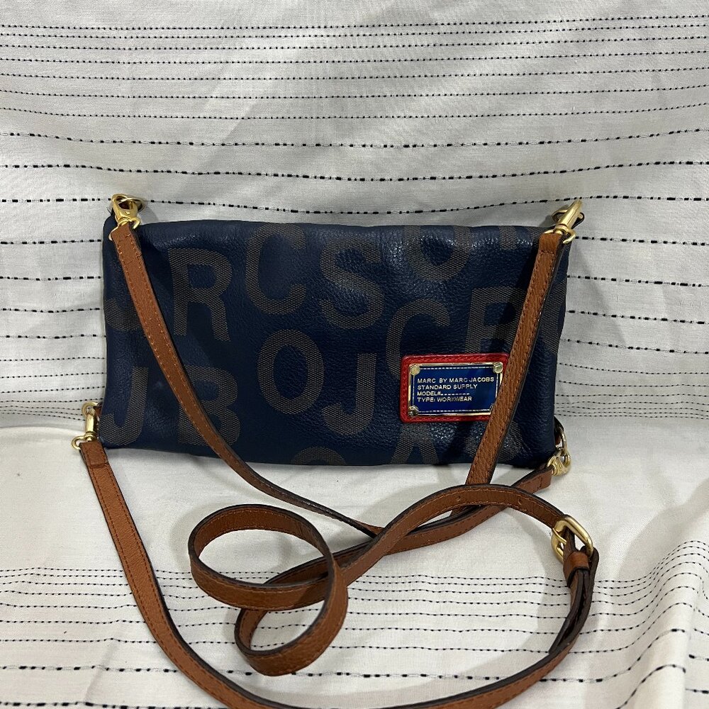 Marc by Marc Jacobs Large Fold Over Clutch Crossbody